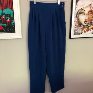 Vintage Royal Blue Trousers